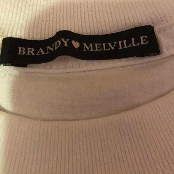 Brandy Melville Flower Oversized Top - Picture 3 of 3